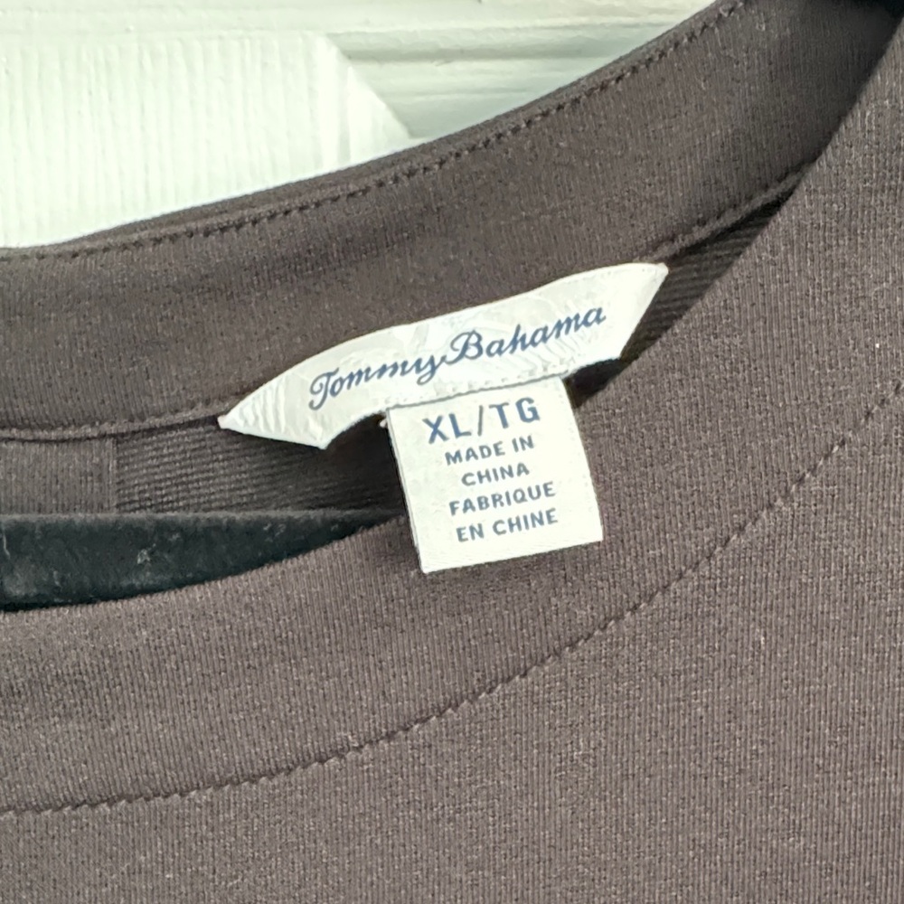 Tommy Bahama Black Midi Dress - Picture 2 of 5